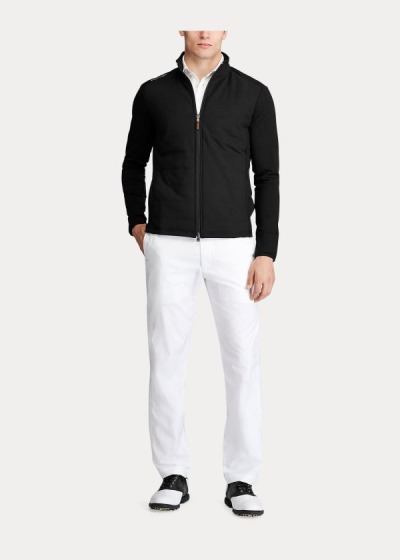 Ralph Lauren Paneled Stretch Terry Jakke Herre Danmark (ZKLJN2576)